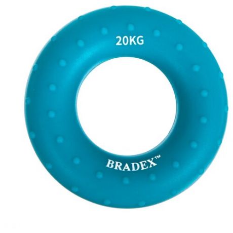 Эспандер кистевой BRADEX 20 кг, круглый массажный, синий