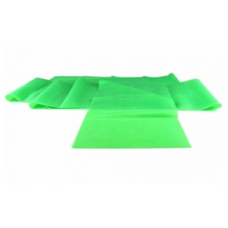 Зеленая эластичная лента - эспандер 200 x 15 x 0,04 см 7 кг SP2086-347