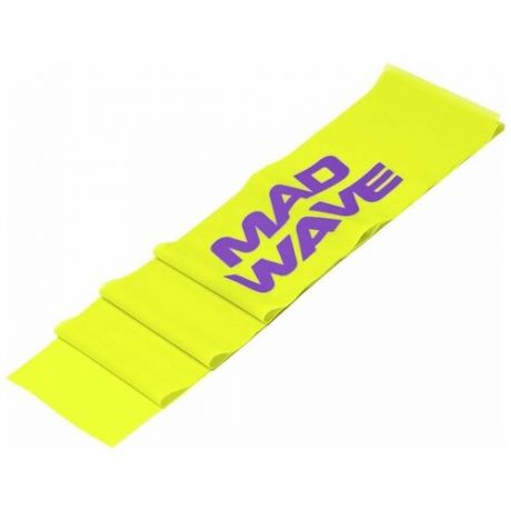 Эспандер MadWave Stretch Band, желтый, 2000 х 150 х 0,2 мм