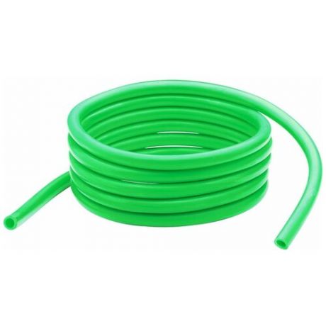 Эспандер силовой резиновая трубка 3м, 7-9 кг, Зеленый - Серия Фитнес