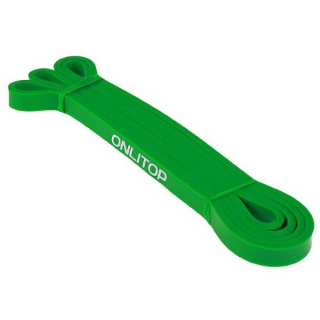 ONLITOP Эспандер ленточный, многофункциональный, 2-15 кг, 208 х 1,3 х 0,5 см, цвет зелёный
