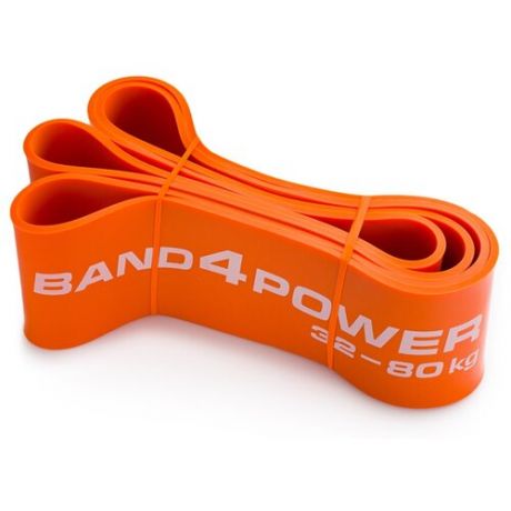Петля для фитнеса band4power оранжевая (32-80 кг)