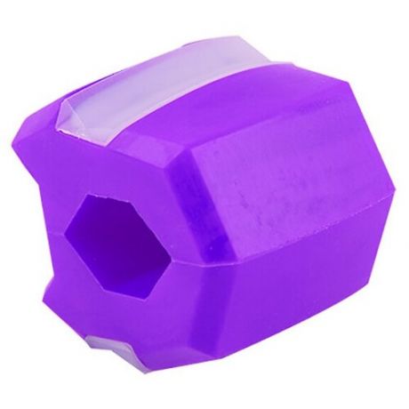 Тренажер эспандер для мышц скул, подбородка, щек и овала лица губ круглый Jawline NAC-03 фиолетовый