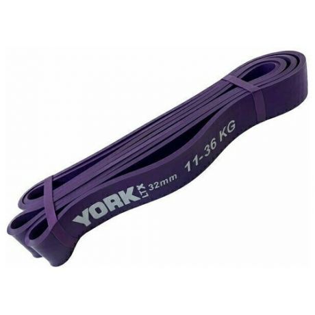 Эспандер- Резиновая петля York Crossfit 2080х4.5х32мм фиолетовый RBLX-204/B34956 Спортекс