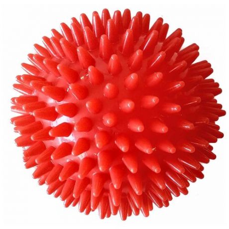 C28759 Мяч массажный (красный) твердый ПВХ 9см.