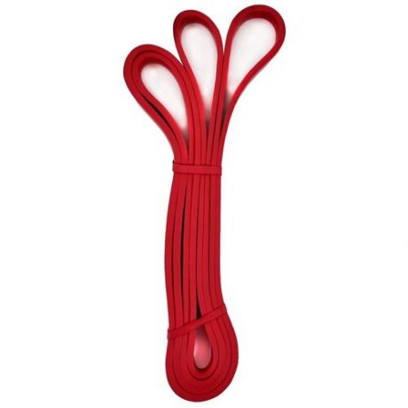 Эспандер ленточный многофункциональный, фитнес-резинка, петля нагрузка: 7-16кг, жгут 2080х4,5х13мм, красный
