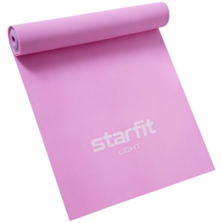 Эспандер лента Starfit Core ES-201 120 х 15 см розовый пастель