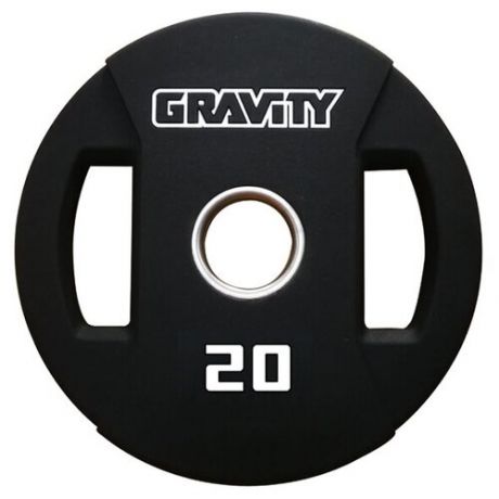 Диск олимпийский полиуретановый Gravity, 20 кг
