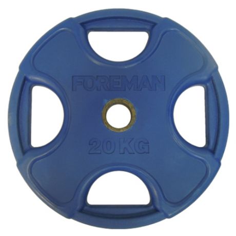Диск олимпийский Foreman PRR-20KG синий