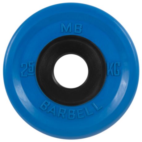 Диск MB Barbell Евро-Классик MB-PltCE 2.5 кг цветной