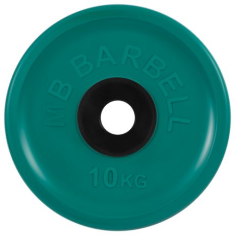 Диск MB Barbell Евро-Классик MB-PltCE 10 кг зеленый
