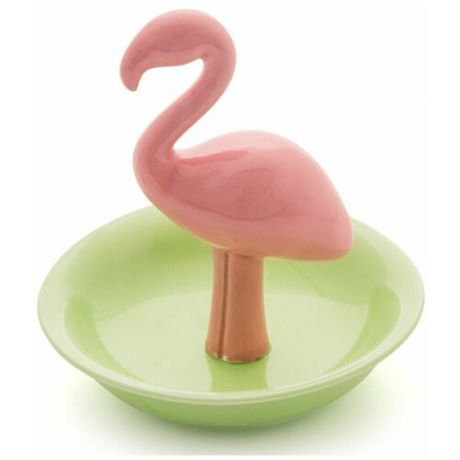 Balvi Подставка для украшений Flamingo, 10х11 см, розовая 26638 Balvi
