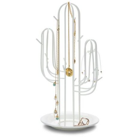 Balvi Подставка для украшений Cactus белая
