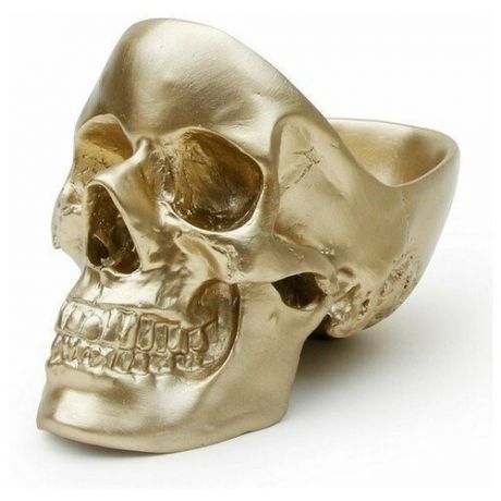 Органайзер для мелочей skull, золотой, арт. SK TIDYSKULL3 Suck UK