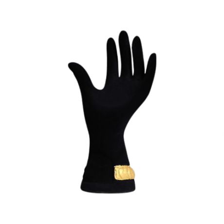 Подставка "Рука", для колец и бижутерии, цвет черный, керамика, 21 см, микс
