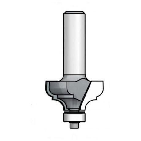 Фреза кромочная радиусная с подшипником 28,6х4х13х12 WPW, RM04002