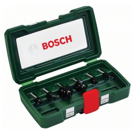 Набор фрез BOSCH 6 НМ-SET 2607019463 8MM-ХВ 6 шт.