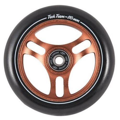 Комплект колес Tech Team 110мм Форма TRIANGLE brown (2шт