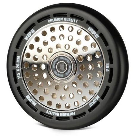 Колесо Hipe Wheel 115мм Black/core Silver, черный/серебро