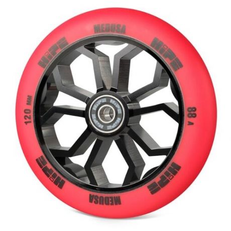 Колесо HIPE Medusa wheel LMT36 120мм red/core black