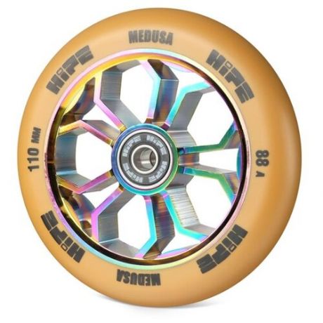 Колесо HIPE Medusa wheel LMT36 110мм brown/core neo chrome