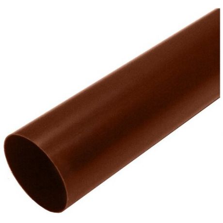 Мурол труба водосточная d=80 коричневая (3м)