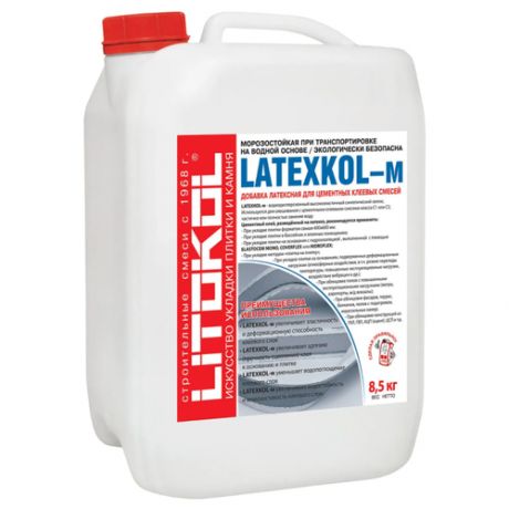 Латексная добавка LITOKOL LATEXKOL M, 8,5 кг
