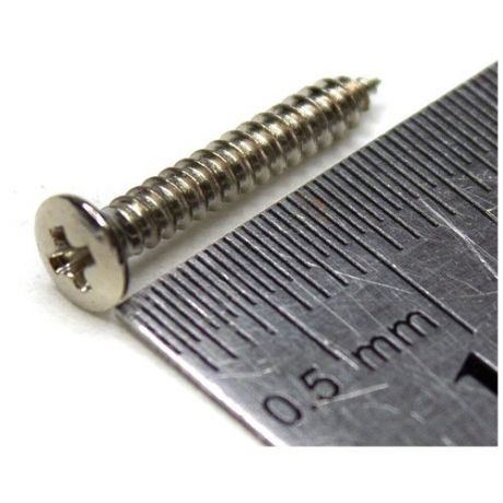 PARTS PRO MX1851NK, cаморез для рамок хамбакера (2.5x18mm), никель