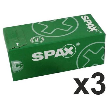 Cаморезы Spax - для массивных деревянных полов 3,5х35 (500 шт) (20)