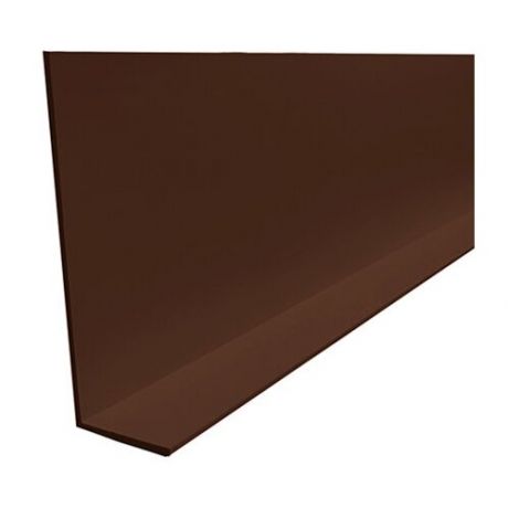 Монтажный уголок коричневый 1 метр