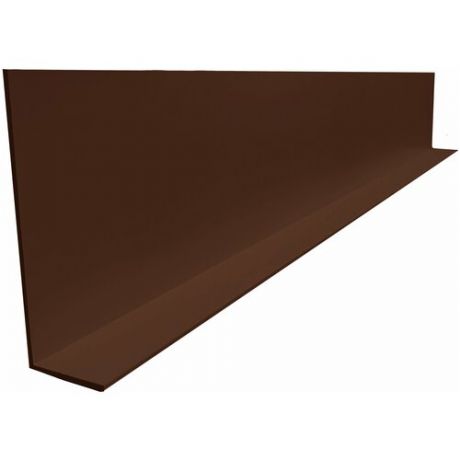 Монтажный уголок коричневый 1 метр