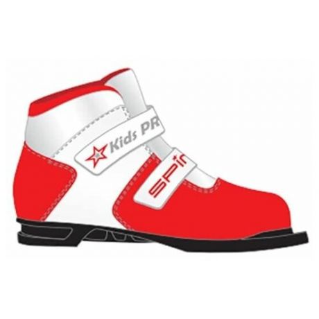 Детские лыжные ботинки Spine Kids Pro 399/9 30, красный