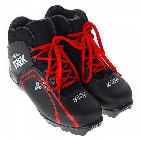 Лыжные ботинки TREK Level 2 NNN 35, черный/красный
