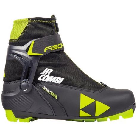 Детские лыжные ботинки Fischer Combi JR 2020-2021 35, черный