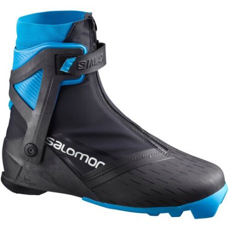 Лыжные ботинки Salomon S/Max Carbon Skate Nocturne MV Prolink 2021-2022, р. 9.5 / 27.5, голубой/черный