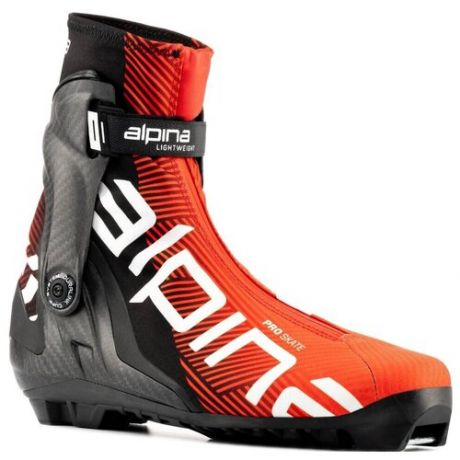 Лыжные ботинки Alpina Pro SK 2021-2022, р. 45, red/white/black