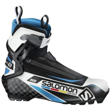 Лыжные ботинки Salomon S-Lab Pursuit SNS Pilot 2016-2017, р. 13 / 31, черный/синий/белый