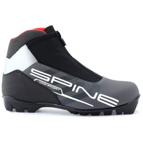 Лыжные ботинки Spine Comfort 83/7 NNN 2020-2021 37, серый/черный