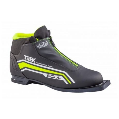 Лыжные ботинки TREK Soul Comfort 1 NN75 41, черный/лайм неон