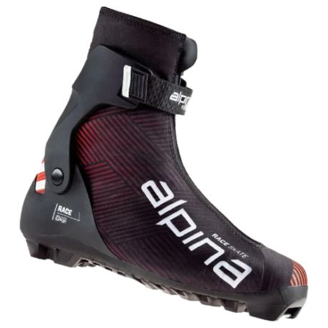 Лыжные ботинки Alpina Race Skate 2021-2022, р. 46, красный/черный