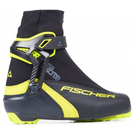 Лыжные ботинки Fischer RC5 Skate S15419 NNN (черный/салатовый) 2019-2020 39 RU