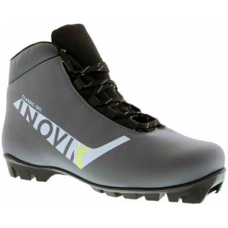 Ботинки для классических беговых лыж мужские XC S 130 черные размер: EU42 INOVIK Х Decathlon