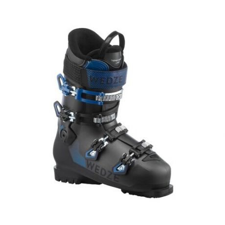 Ботинки лыжные для трассового катания мужские 580 Flex 100 черные 28-28,5 см WEDZE х Decathlon