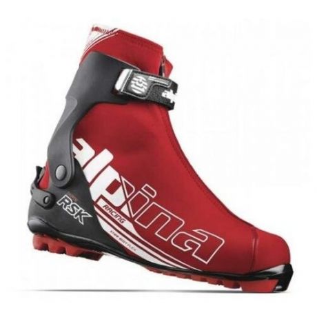 Лыжные ботинки Alpina RSK 5157-1 NNN (черный/красный/белый) 2017-2018 42 RU