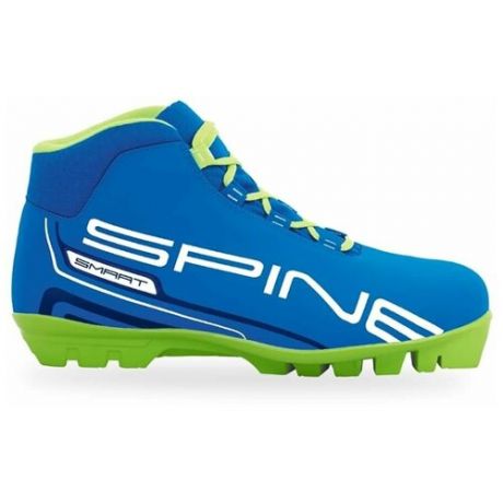 Ботинки SNS SPINE Smart Модель 457/2 (Серия Touring), сине-зелёные, 2020 год, размер 34