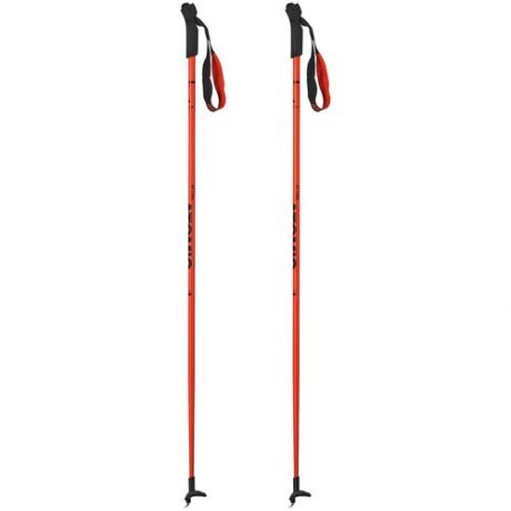 Детские лыжные палки ATOMIC Pro Jr, 125 см, red/black