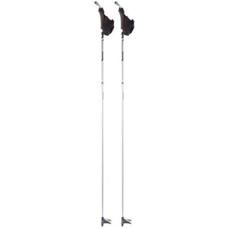 Лыжные палки NORDWAY Tour, 155 см, серебристый
