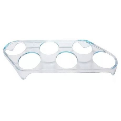 Подставка для яиц Pozis 0606-6334 прозрачный/голубой