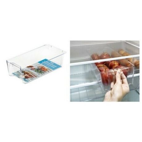 Органайзер для холодильника, 31x16x9 см (прозрачный)