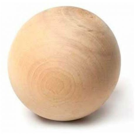 Мяч тренировочный деревянный BLUESPORT